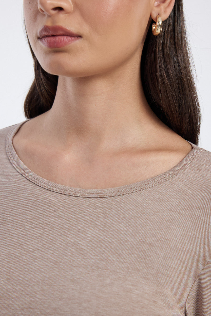 Women long sleeve fitted innerwear top