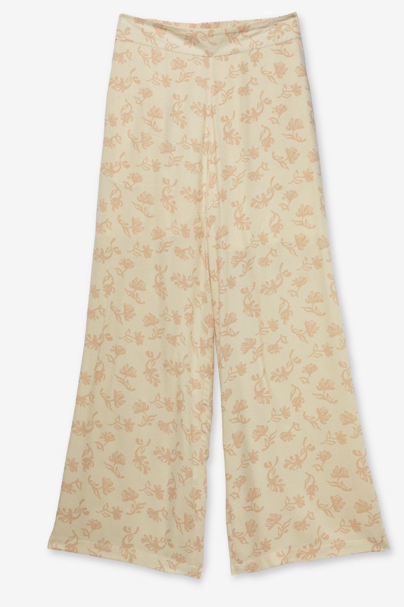 printed flowy pants