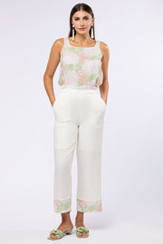 pants with printed details