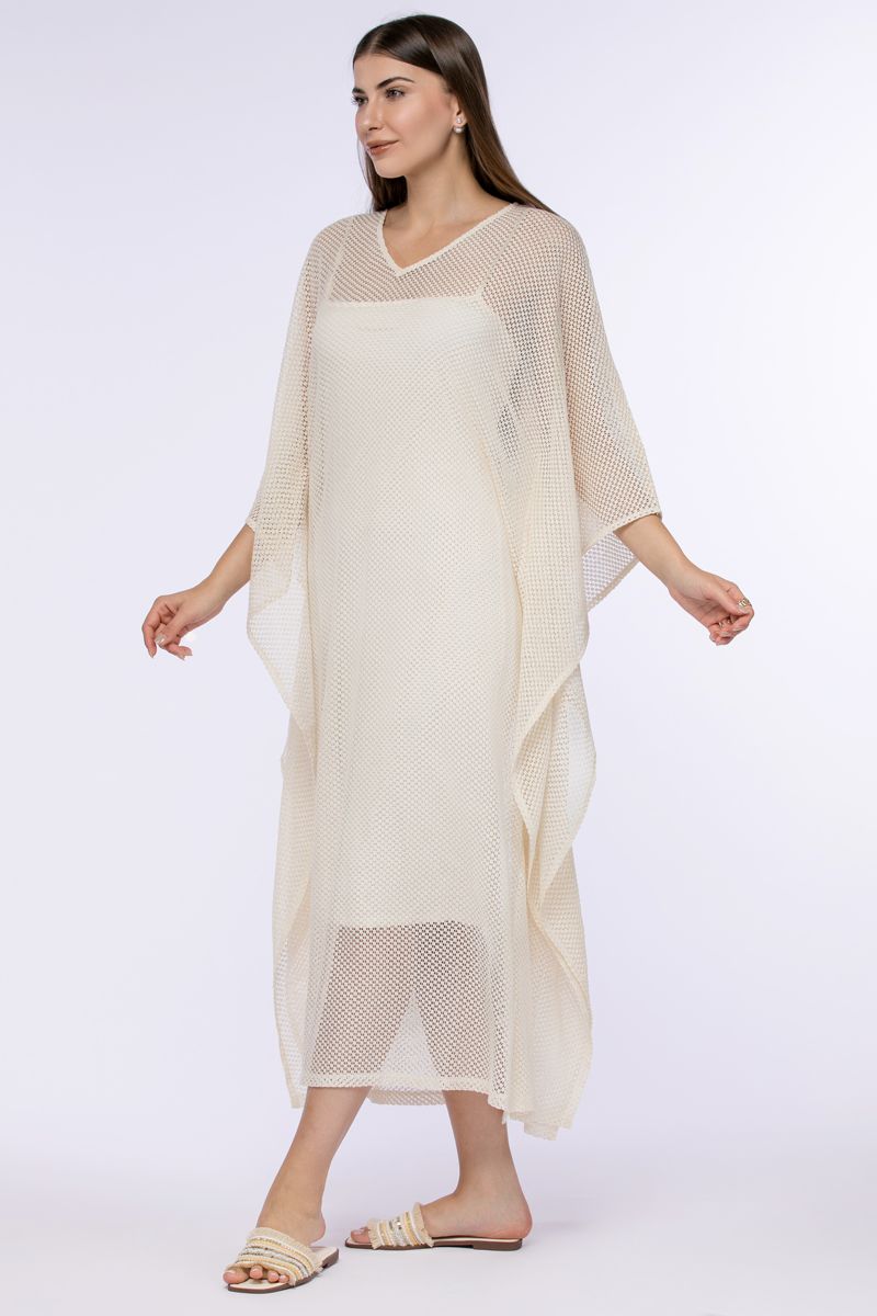 فستان شبك فضفاض