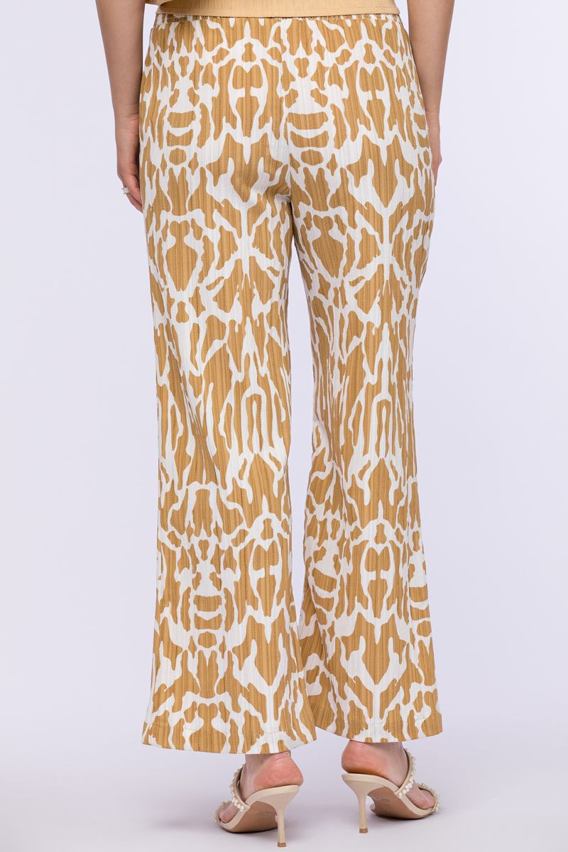 printed flowy pants
