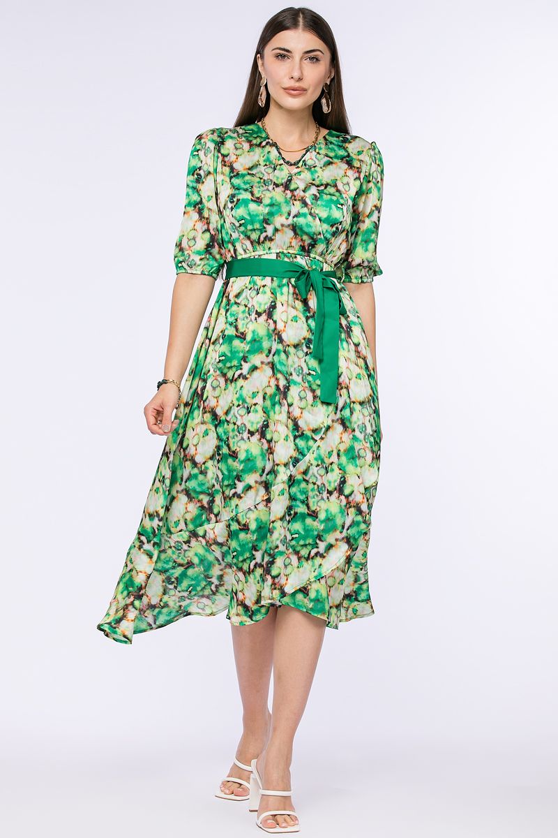 فستان لف مطبع