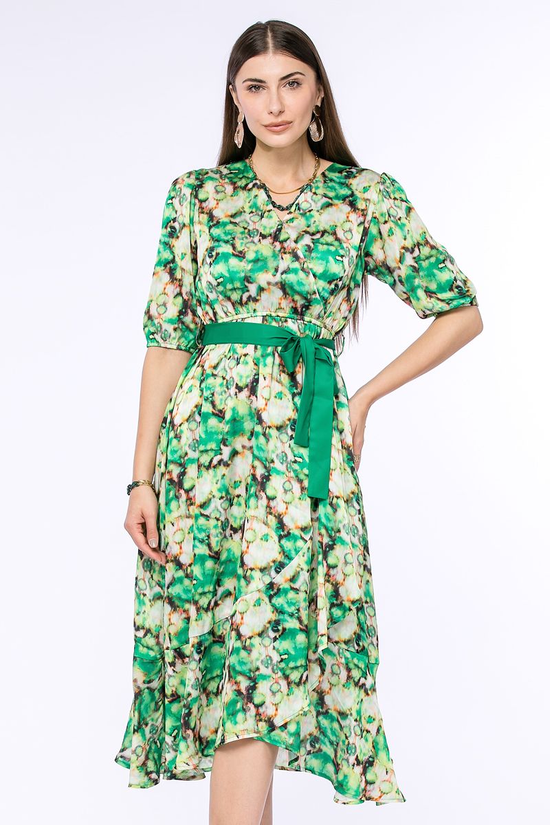 فستان لف مطبع