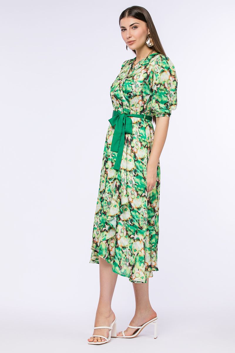 فستان لف مطبع