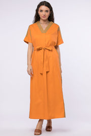 maxi dress with prints