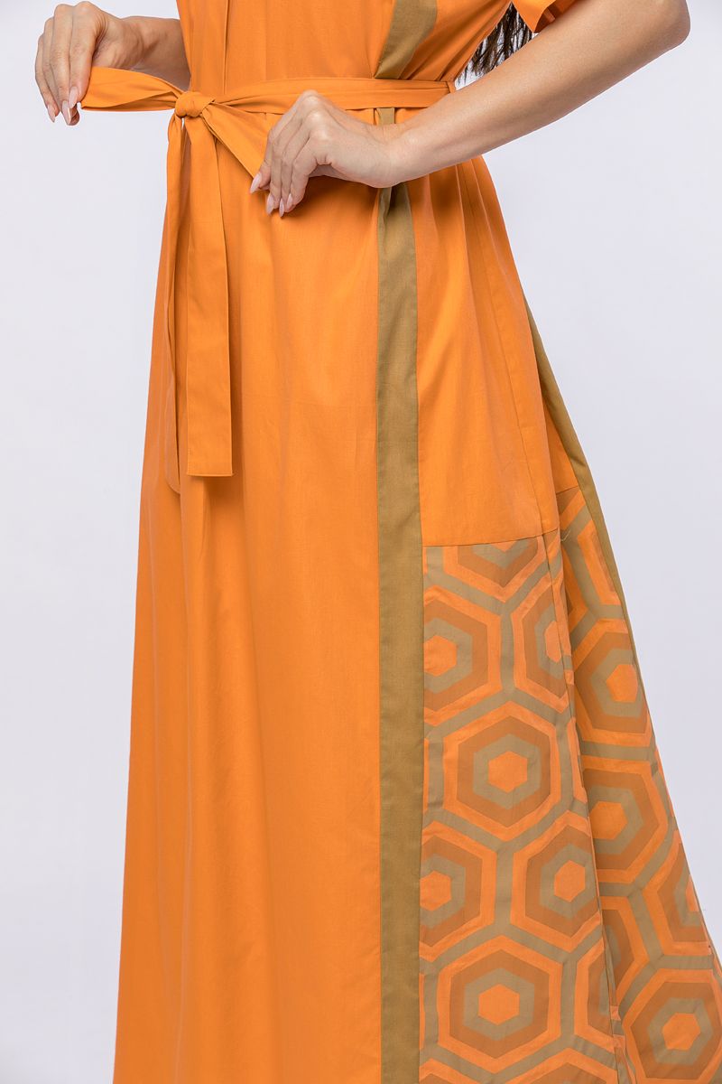 maxi dress with prints