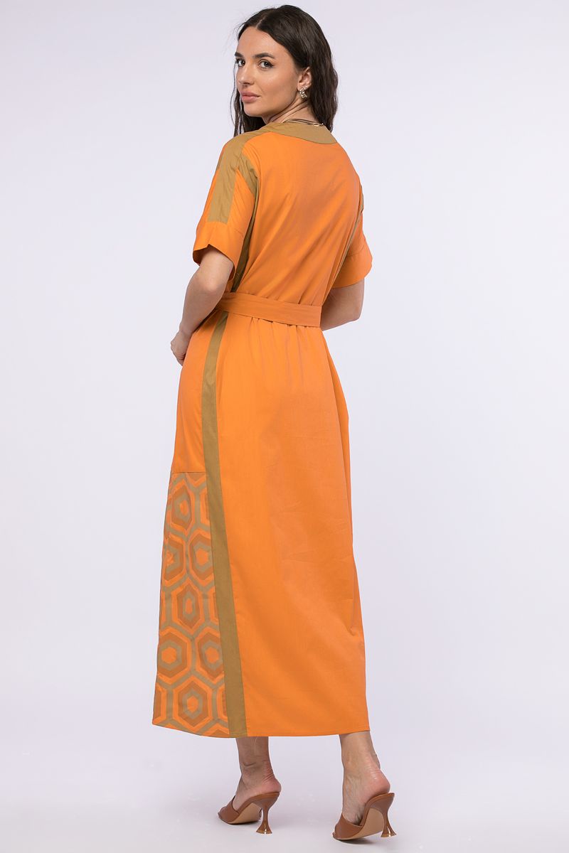 maxi dress with prints