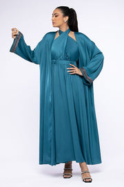 outwear abaya with embroidery
