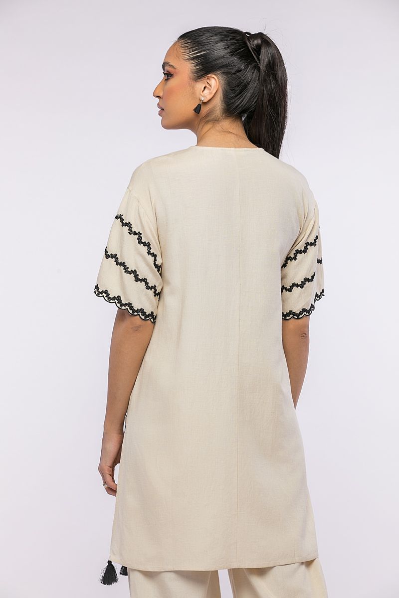 blouse with embroidery