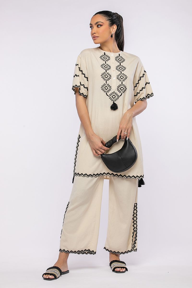 blouse with embroidery