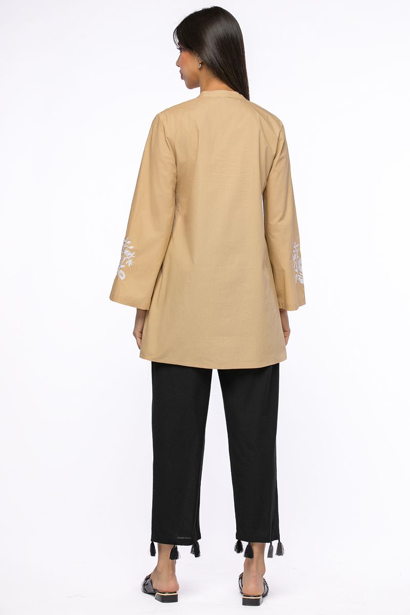 blouse with embroidery