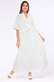 فستان فضفاض سادة