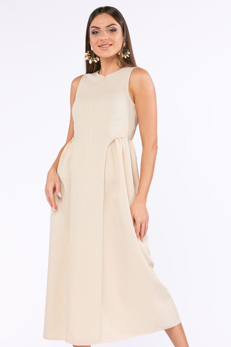 فستان بدون أكمام