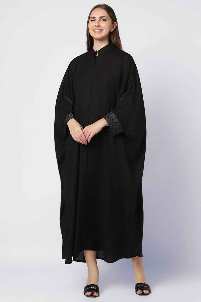 buttoned Jalabiya dress