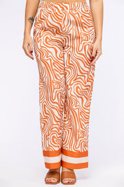 printed pants