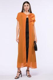 short sleeves outwear abaya