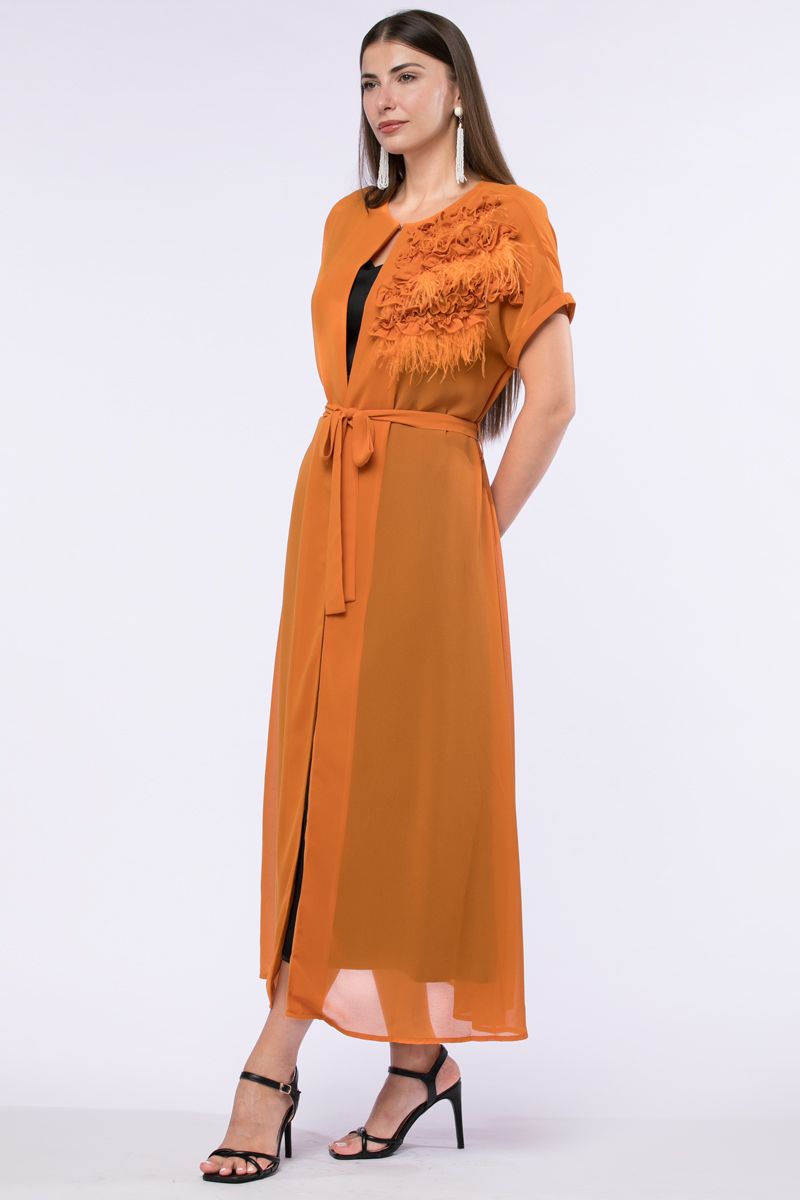 short sleeves outwear abaya