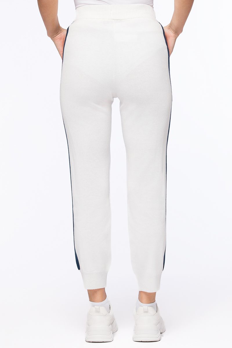 knitted pants with linings