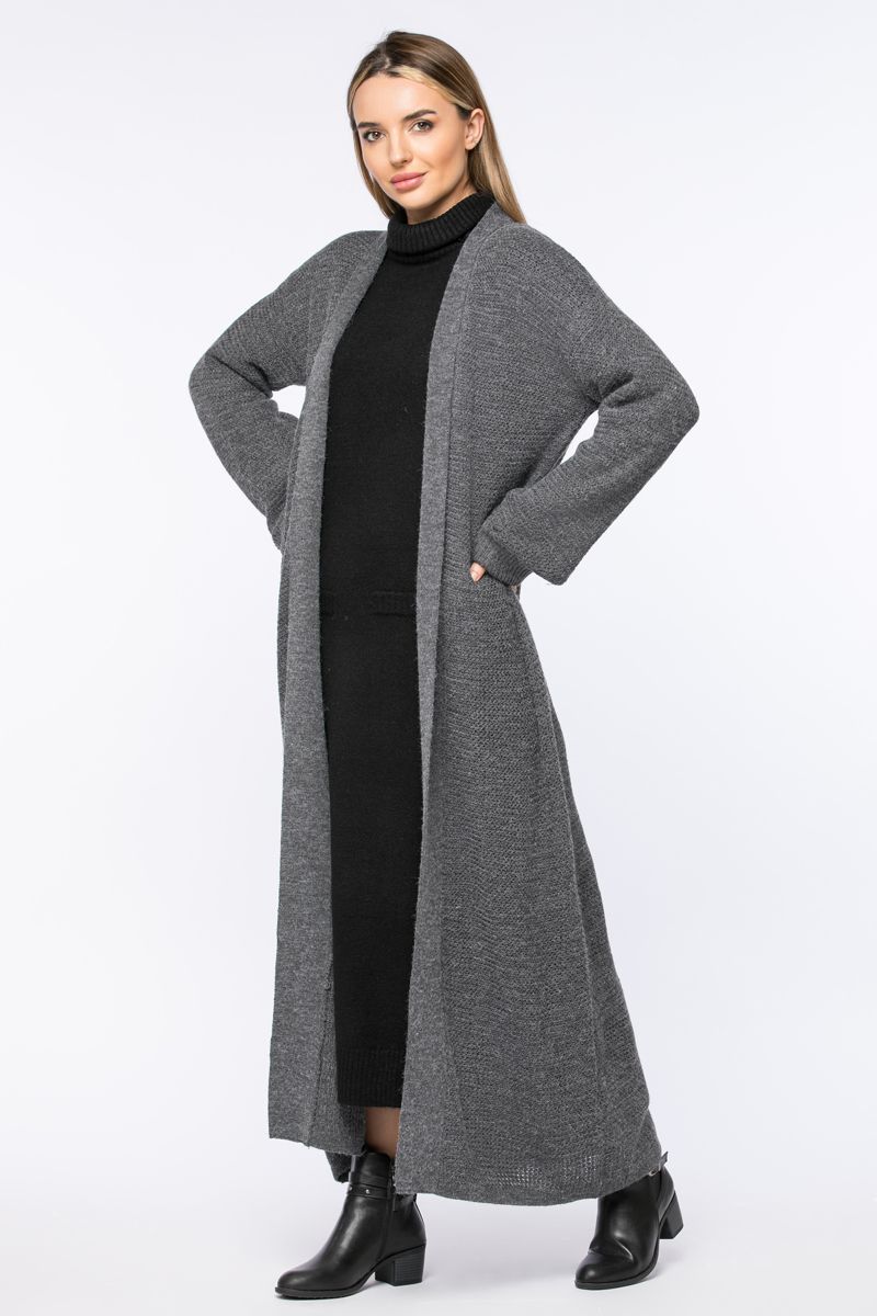 knitted outwear cardigan