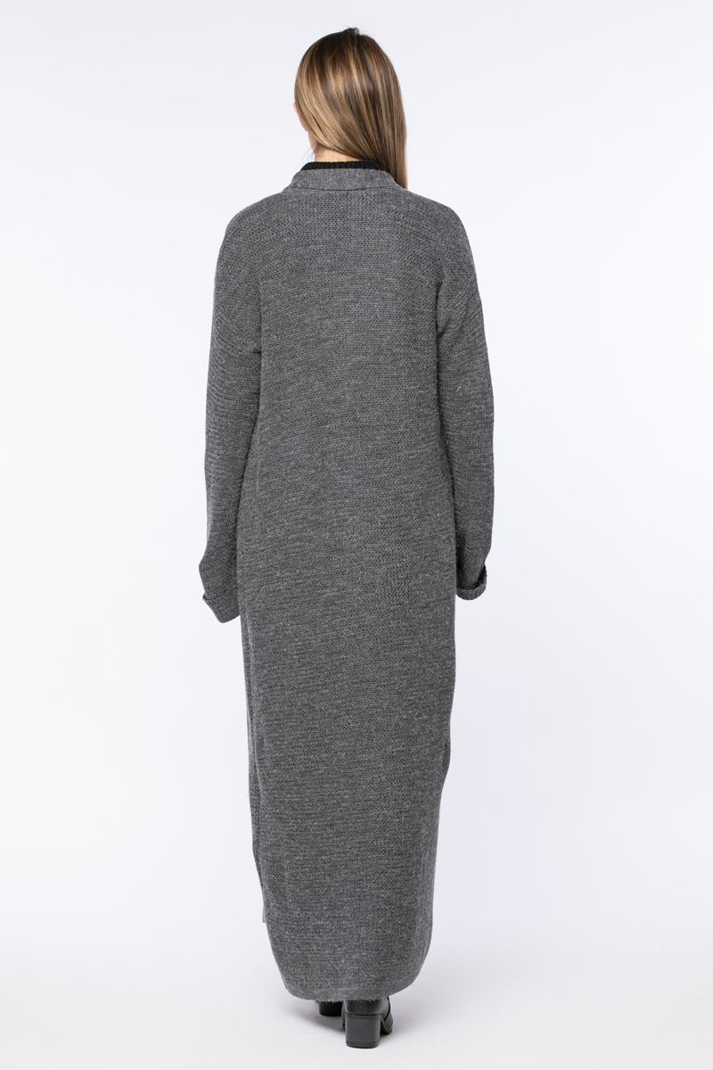 knitted outwear cardigan