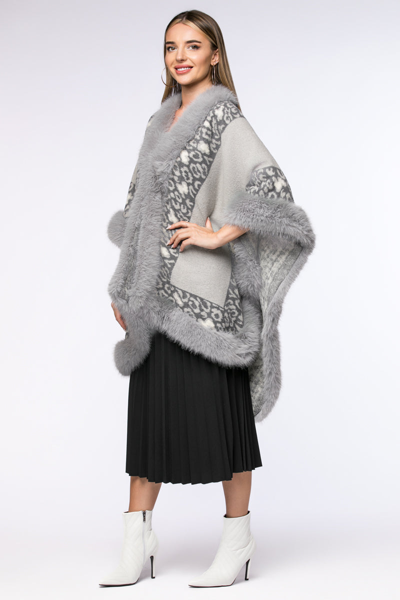 knitted kimono shawl