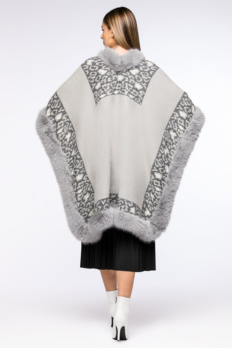 knitted kimono shawl