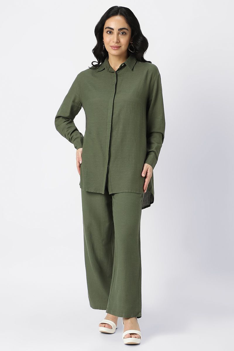 shirt with side buttons