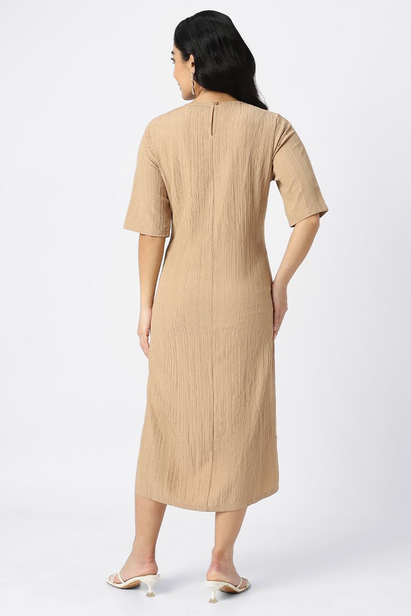 textured flowy dress