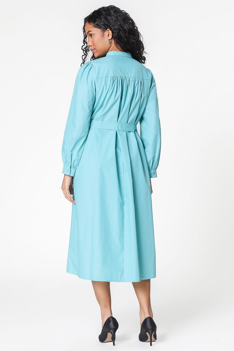 dress with front buttons