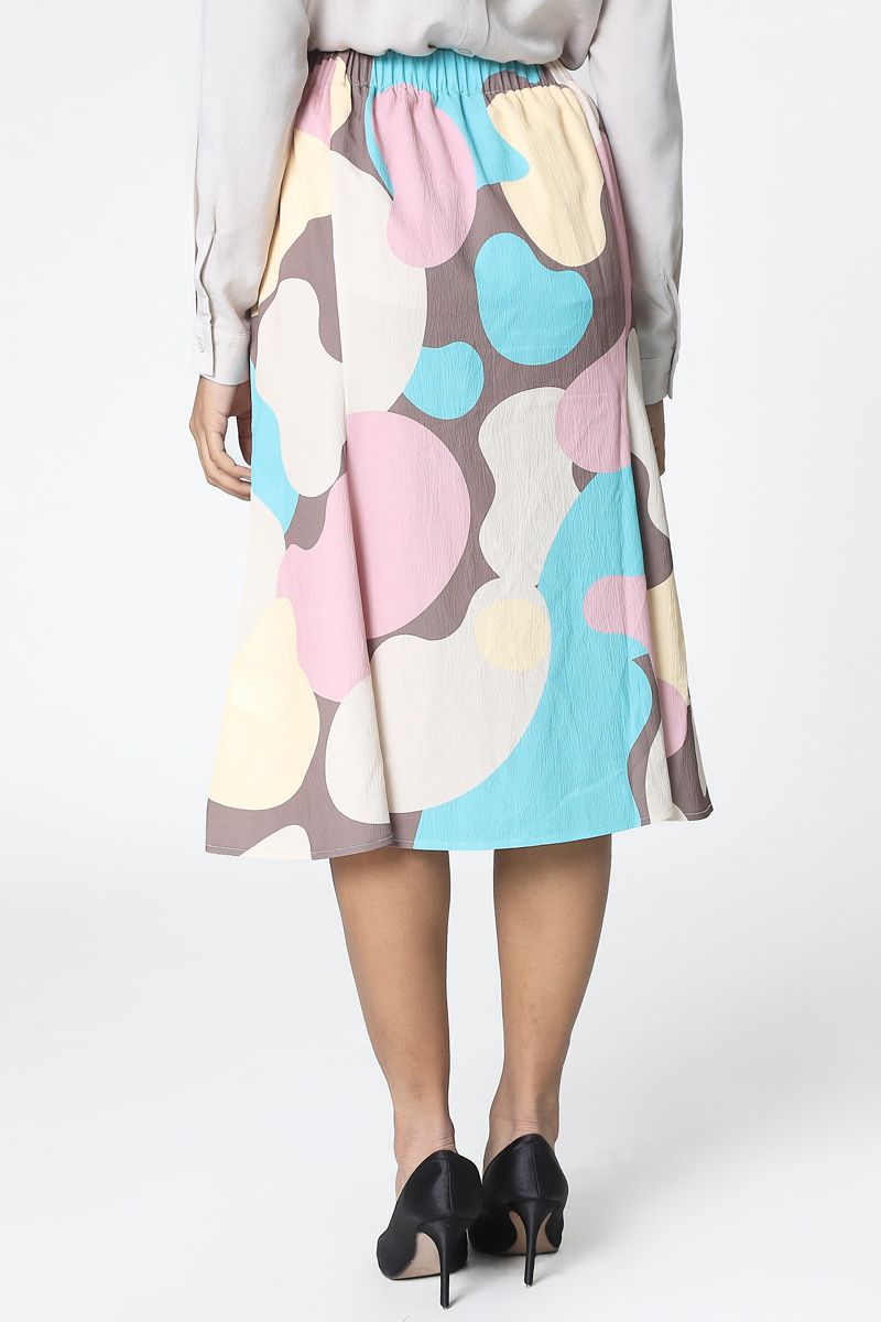 printed skirt