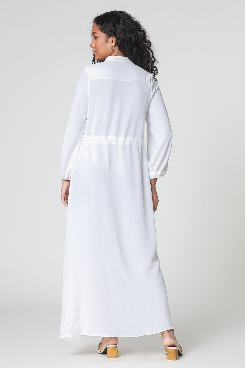 maxi shirt dress