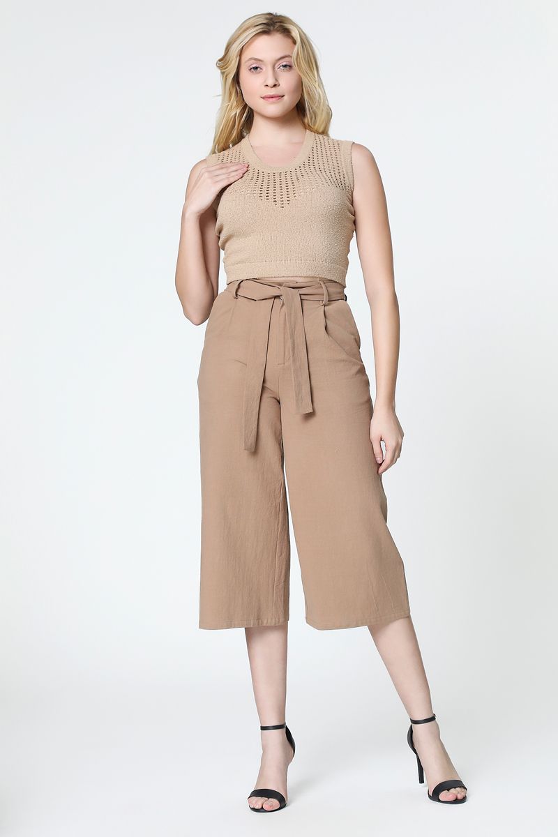 Capri cropped pants