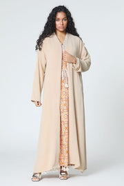 solid colored abaya