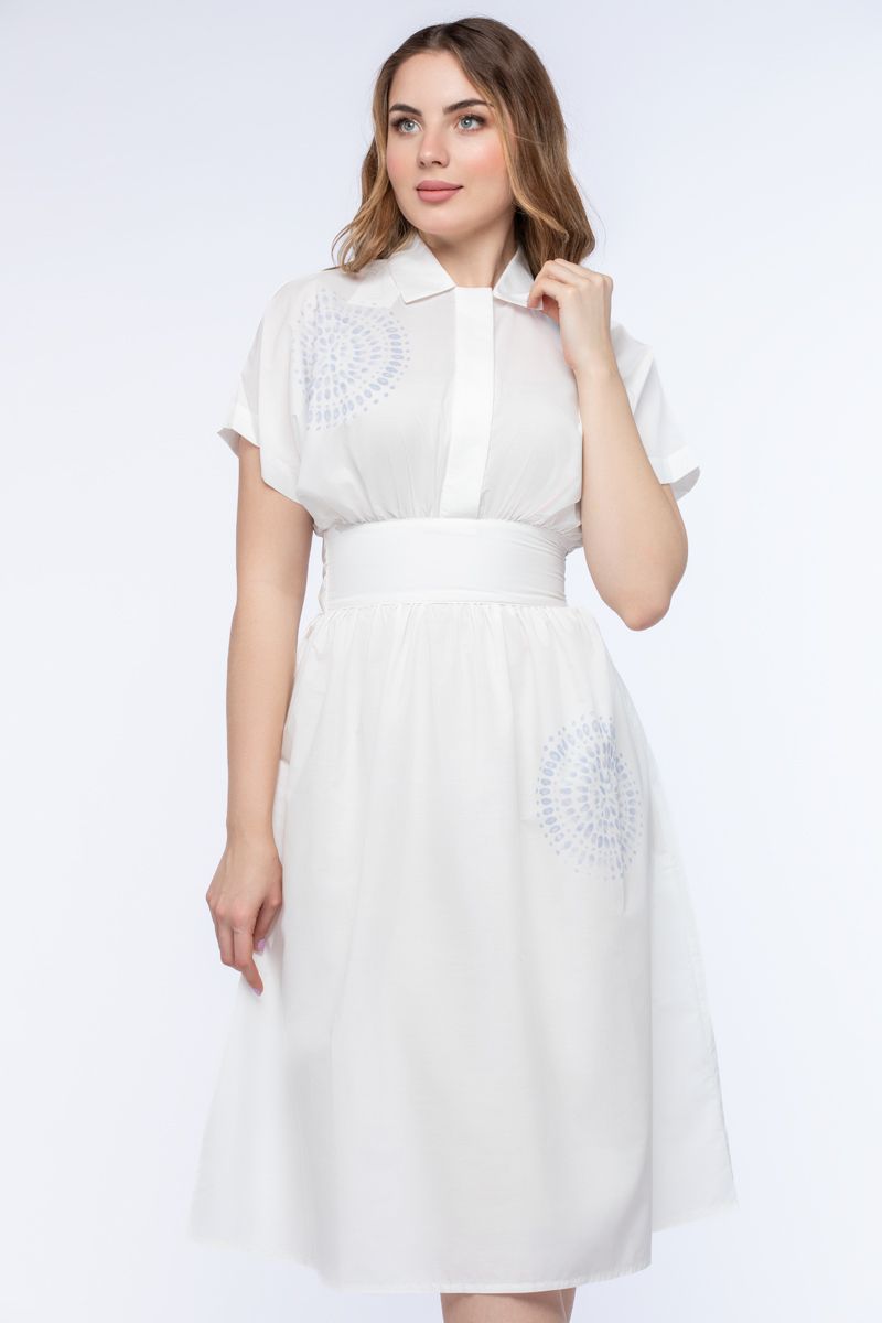 فستان نسائي بطبع