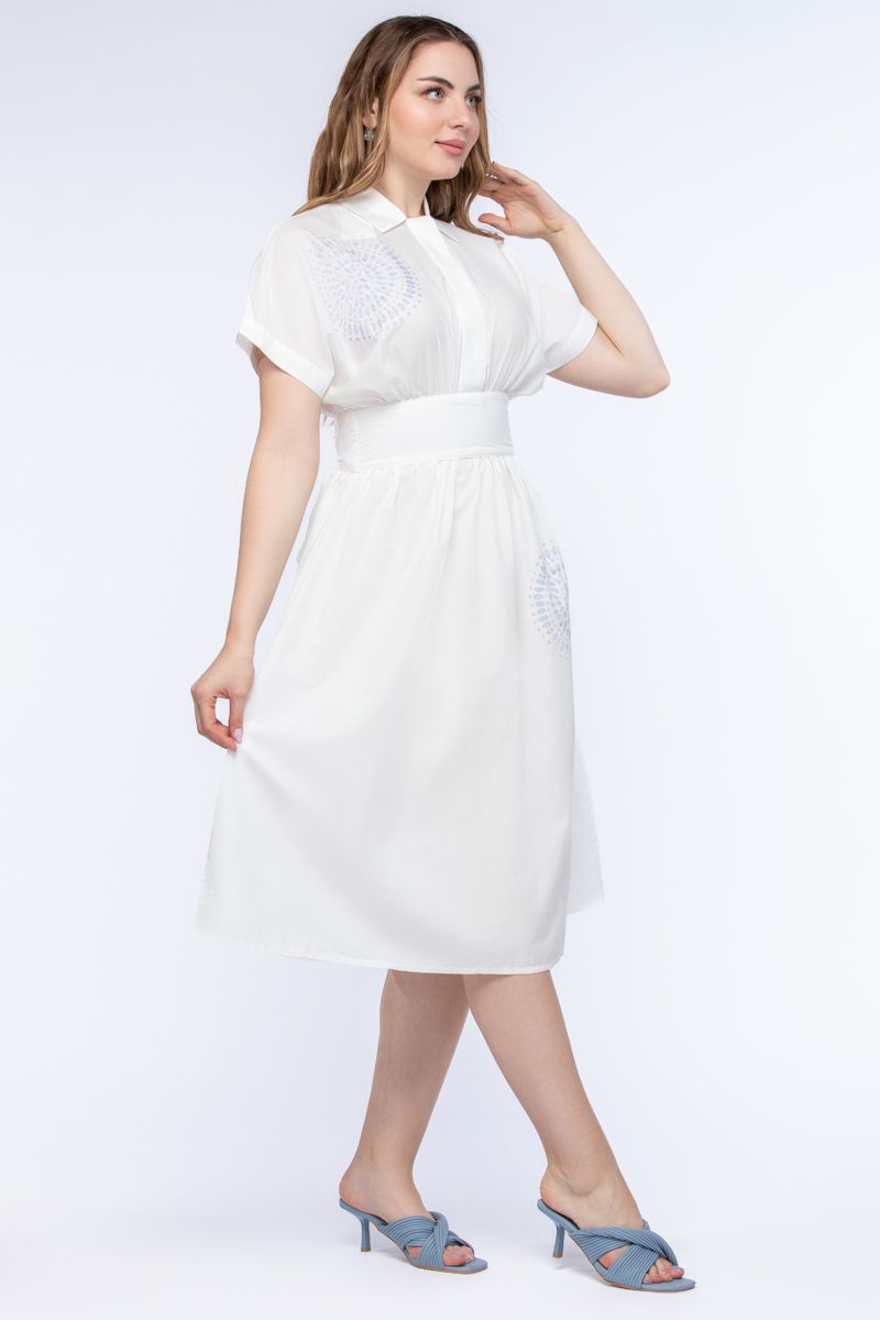 فستان نسائي بطبع