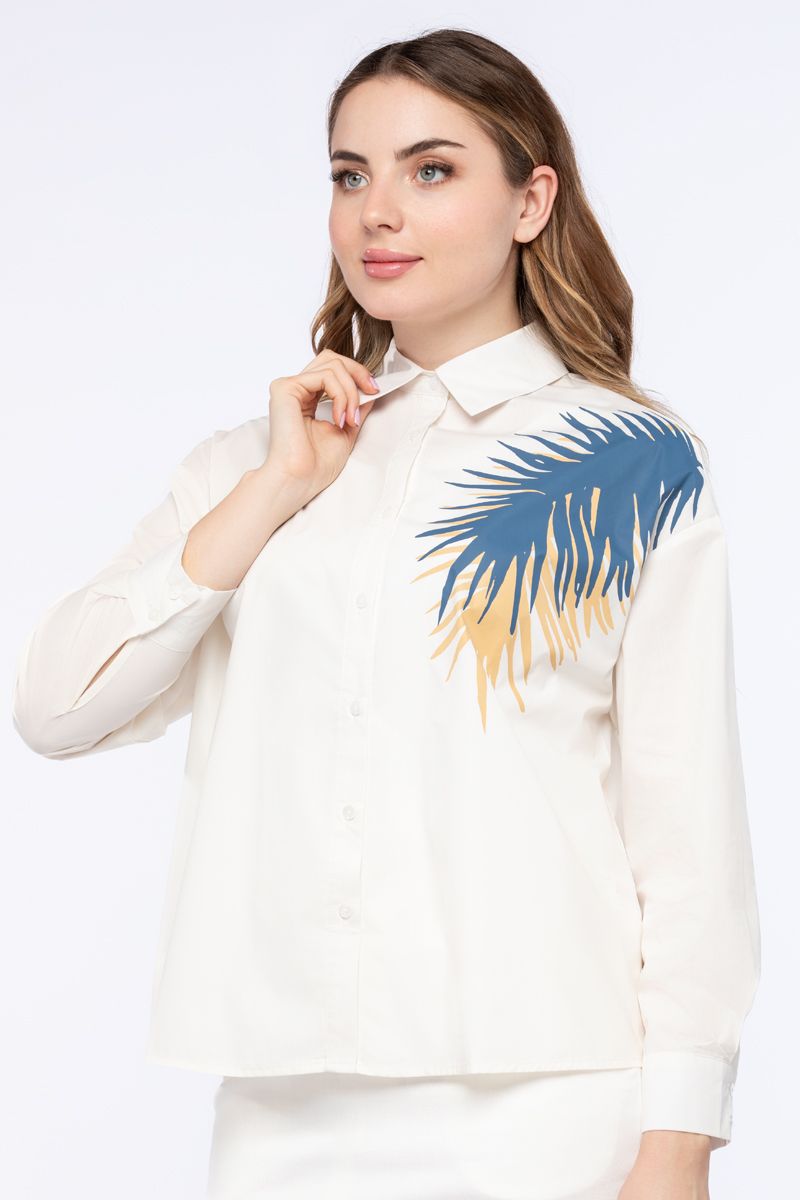 women shirt with print