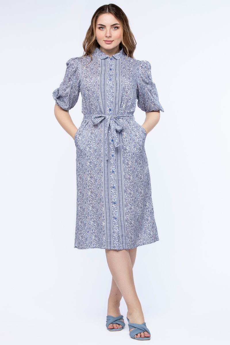 فستان قميص نسائي بطبعات