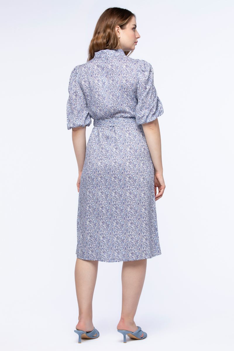 فستان قميص نسائي بطبعات