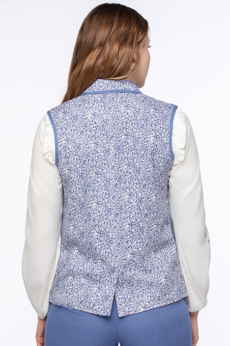 printed women vest
