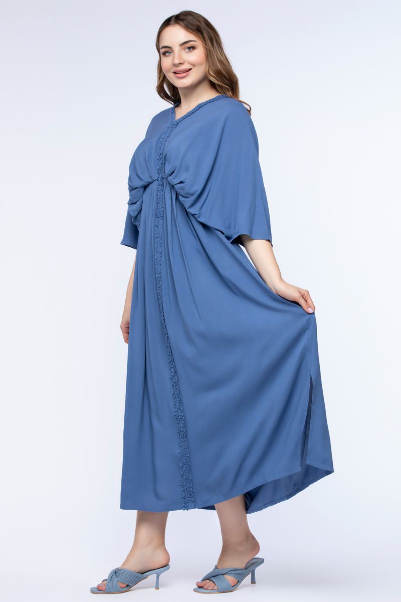 فستان نسائي بخصر مرتفع