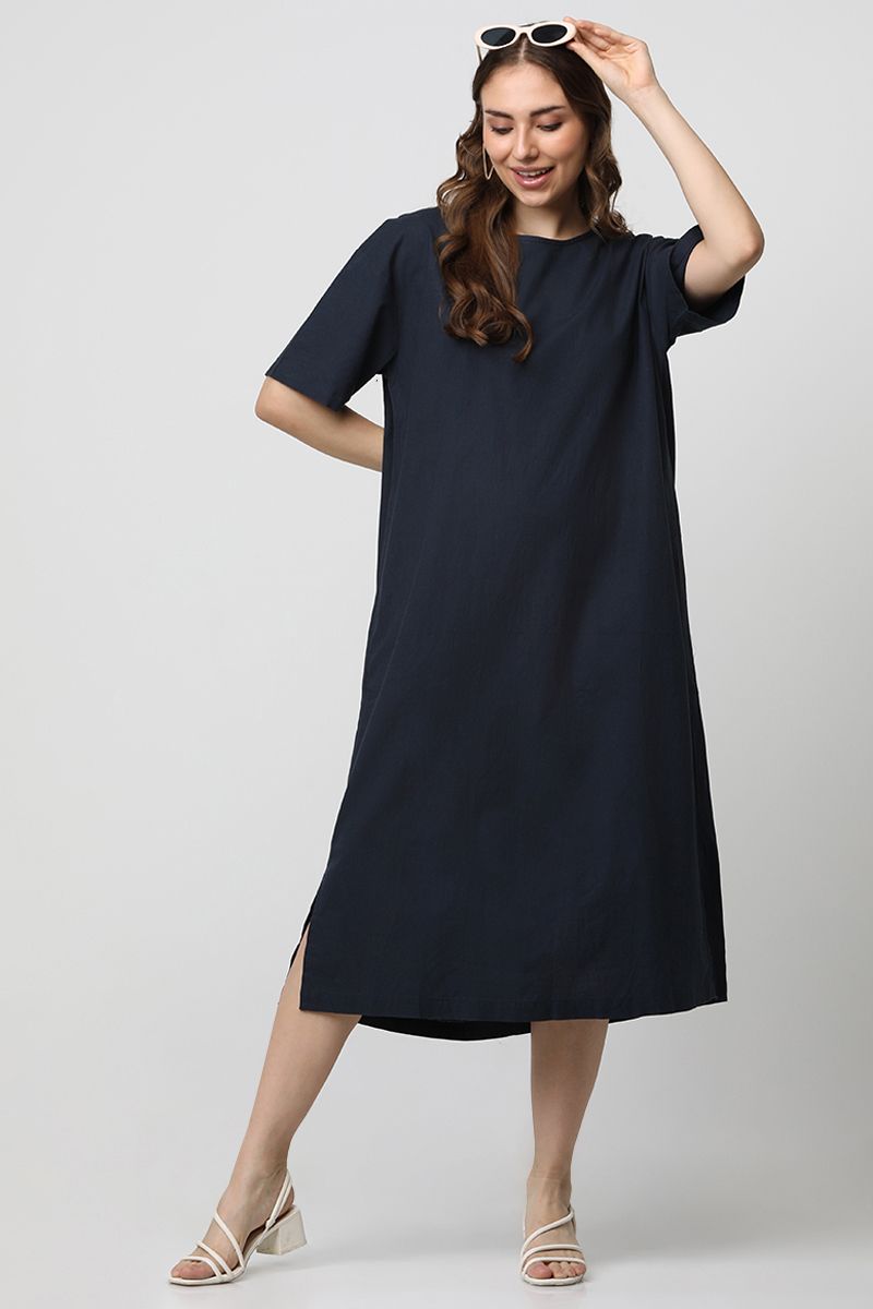 فستان نسائي بخامة لينن