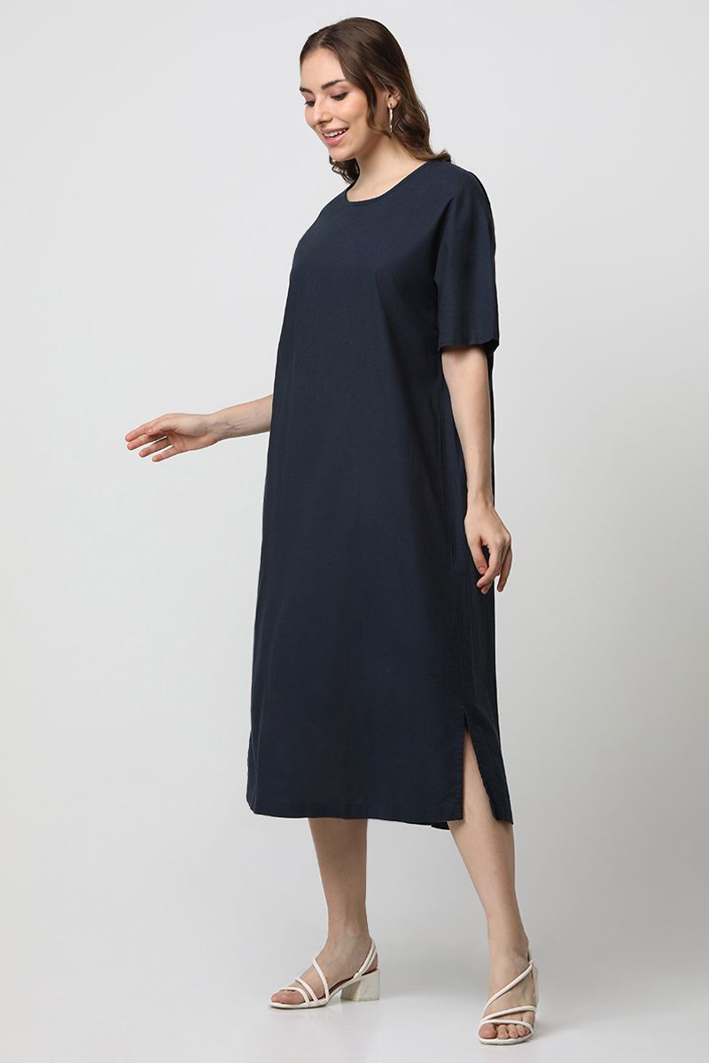 فستان نسائي بخامة لينن