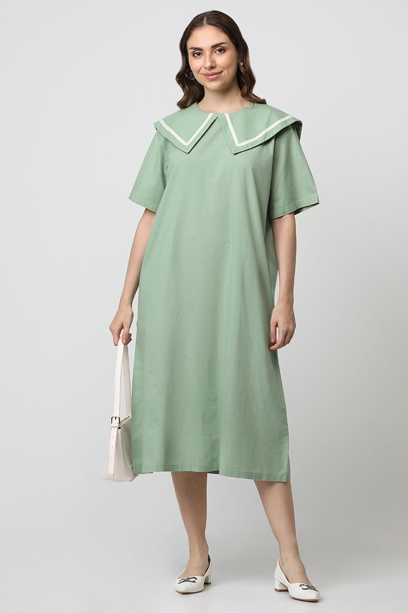 فستان نسائي بخامة لينن