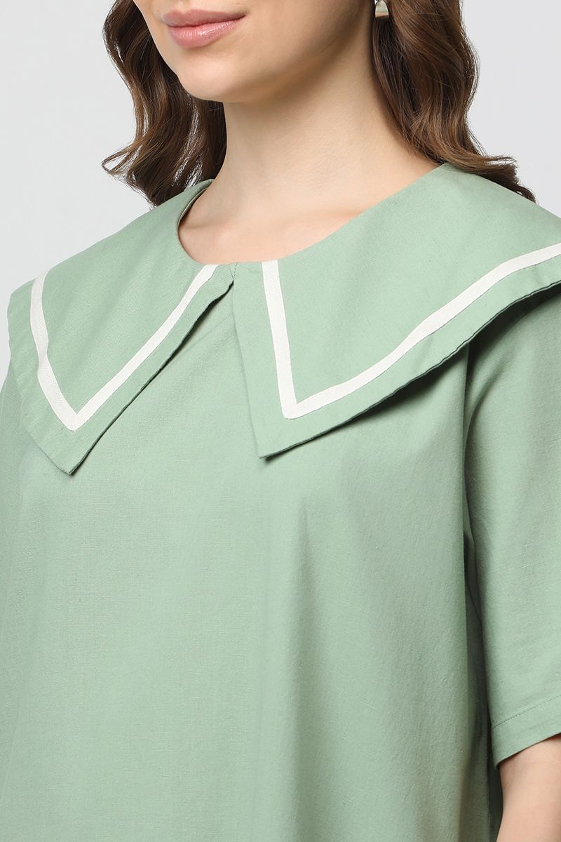 فستان نسائي بخامة لينن