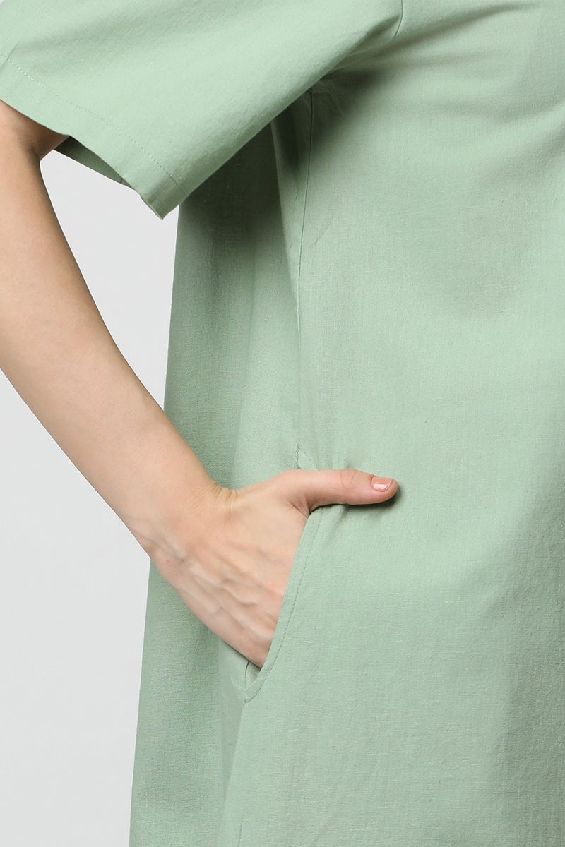 فستان نسائي بخامة لينن