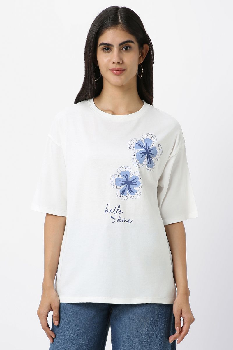 women t-shirt with print