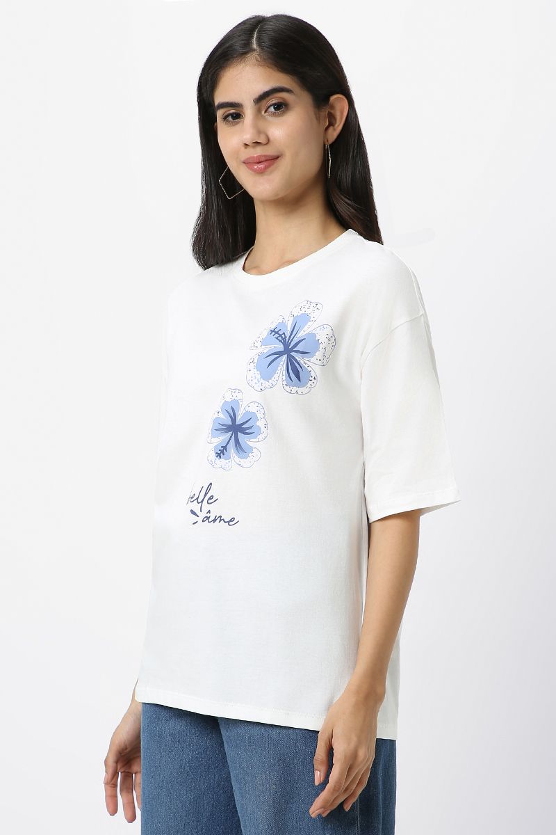 women t-shirt with print