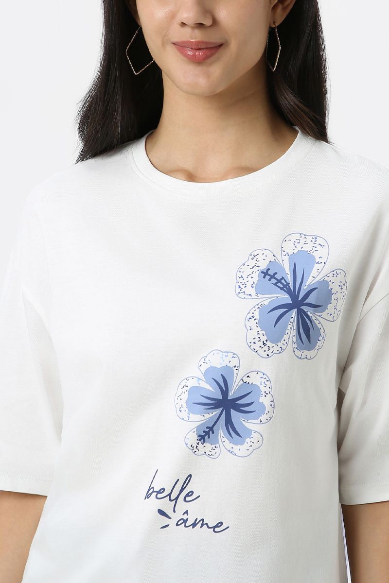 women t-shirt with print