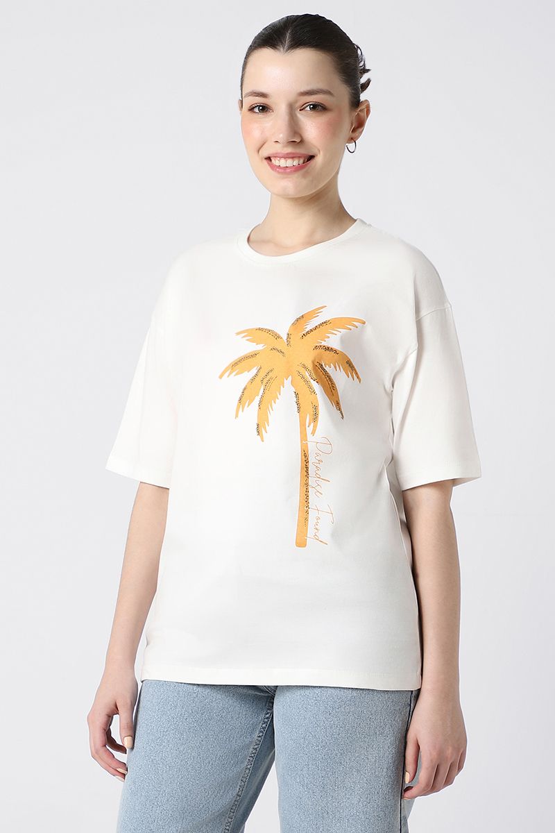 women t-shirt with print