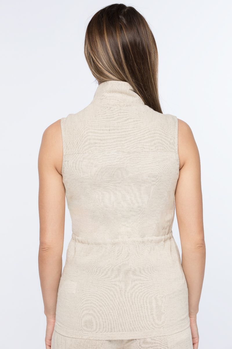 solid colored women vest